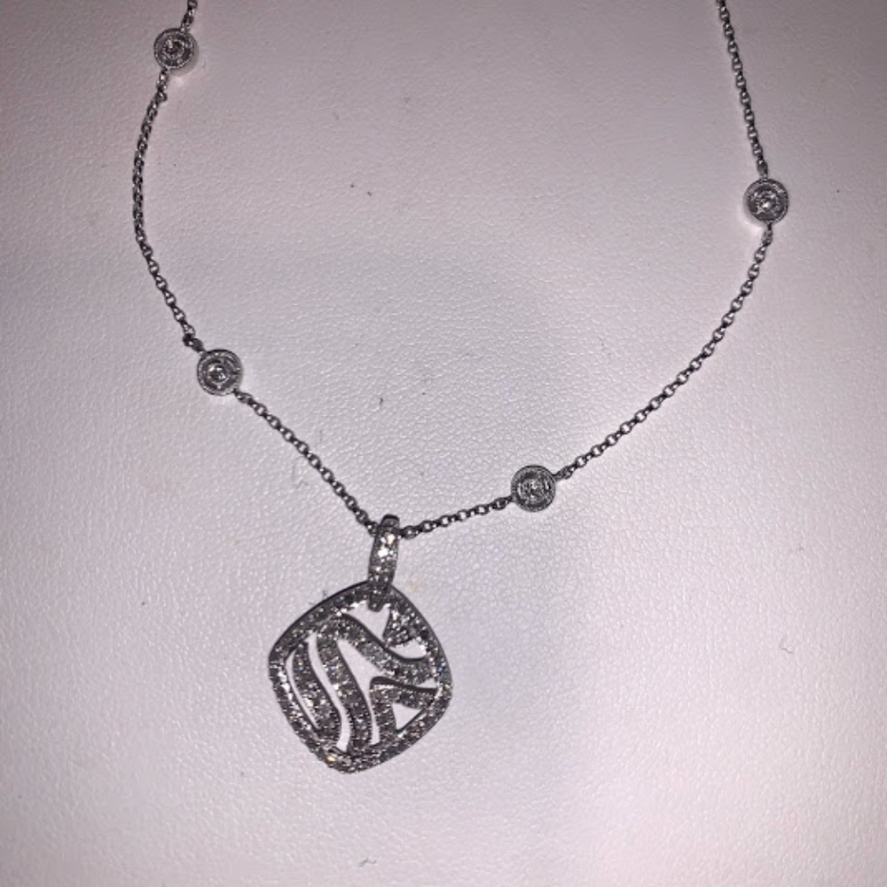 NEW Gabriel & Co Diamond Necklace